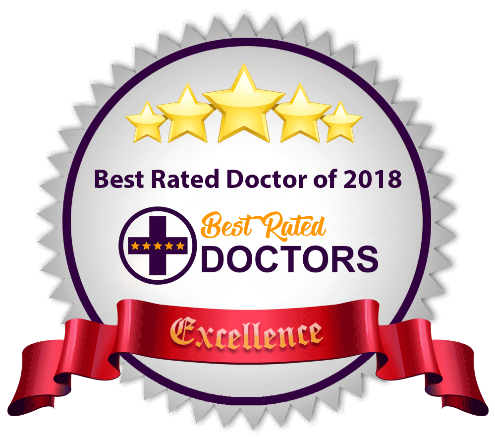 Best Rated Hair Transplant Surgeon in Delhi 2018 award